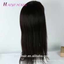 Wholesale Price Raw Virgin Unprocessed Brazilian Straight Wigs Human Hair Full Lace Wig With Clips